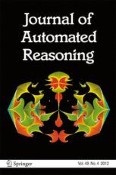 Journal of Automated Reasoning 4/2012