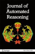 Journal of Automated Reasoning 3/2013