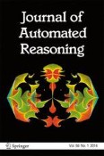 Journal of Automated Reasoning 1/2016