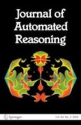 Journal of Automated Reasoning 2/2020