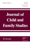 Journal of Child and Family Studies 2/2006
