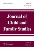 Journal of Child and Family Studies 4/2006