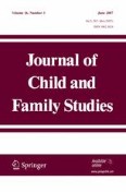Journal of Child and Family Studies 3/2007