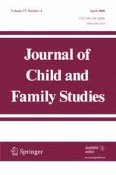 Journal of Child and Family Studies 2/2008
