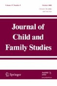 Journal of Child and Family Studies 5/2008