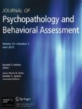 Journal of Psychopathology and Behavioral Assessment 2/2012