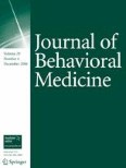 Journal of Behavioral Medicine 6/2006