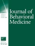 Journal of Behavioral Medicine 5/2008