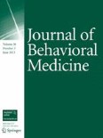 Journal of Behavioral Medicine 3/2013
