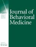 Journal of Behavioral Medicine 3/2014