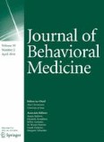 Journal of Behavioral Medicine 2/2016