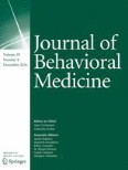 Journal of Behavioral Medicine 6/2016