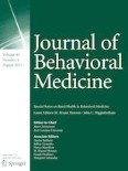 Journal of Behavioral Medicine 4/2021