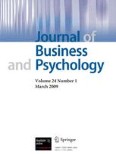 Journal of Business and Psychology 1/2009