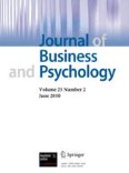 Journal of Business and Psychology 2/2010
