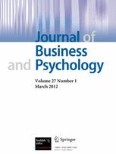 Journal of Business and Psychology 1/2012