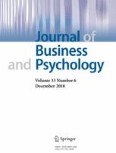 Journal of Business and Psychology 6/2018