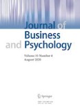 Journal of Business and Psychology 4/2020
