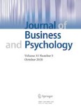 Journal of Business and Psychology 5/2020