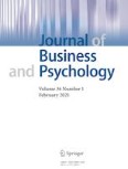 Journal of Business and Psychology 1/2021