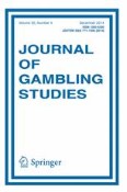 Journal of Gambling Studies 4/2014