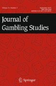 Journal of Gambling Studies 3/2015