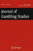 Journal of Gambling Studies 3/2016