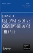 Journal of Rational-Emotive & Cognitive-Behavior Therapy 3/2004