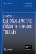 Journal of Rational-Emotive & Cognitive-Behavior Therapy 3/2010