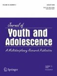 Journal of Youth and Adolescence 4/2006