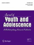 Journal of Youth and Adolescence 6/2006