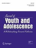 Journal of Youth and Adolescence 4/2007