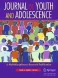 Journal of Youth and Adolescence 7/2016