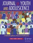Journal of Youth and Adolescence 1/2018