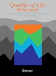Quality of Life Research 12/2022