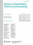 Review of Quantitative Finance and Accounting 2/2017