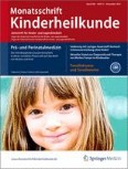 Monatsschrift Kinderheilkunde 12/2012