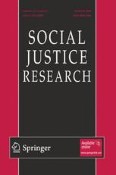 Social Justice Research 1/2008