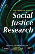 Social Justice Research 4/2012