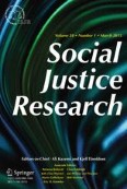 Social Justice Research 1/2015