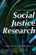 Social Justice Research 2/2015