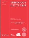 Tribology Letters 3/2014