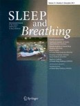 Sleep and Breathing 4/2011