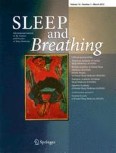 Sleep and Breathing 1/2012
