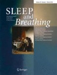 Sleep and Breathing 1/2018