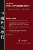 Journal of Chinese Political Science 1/2011