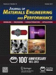 Journal of Materials Engineering and Performance 10/2013