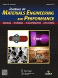 Journal of Materials Engineering and Performance 1/2016