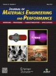 Journal of Materials Engineering and Performance 5/2016