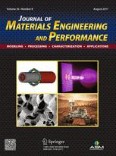 Journal of Materials Engineering and Performance 8/2017